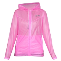 Women colorful waterproof & breathable clear jacket Women colorful waterproof & breathable clear jacket