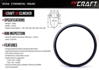 KCRAFT 38 CLINCHER CARBON RIM KCRAFT 38 CLINCHER CARBON RIM