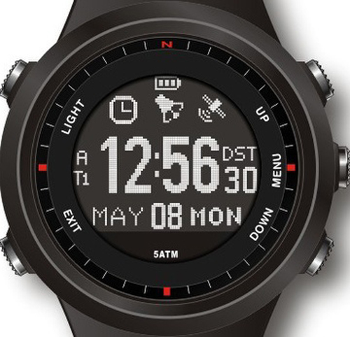 GPS Pure Digital Waterproof Sports Watch