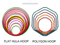 FLAT HULA HOOP / POLYGON HOOP