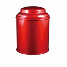 Red Tea/Coffee Tin (4 Compartments)