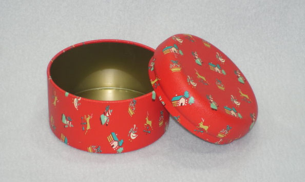 Christmas Tins (Red)