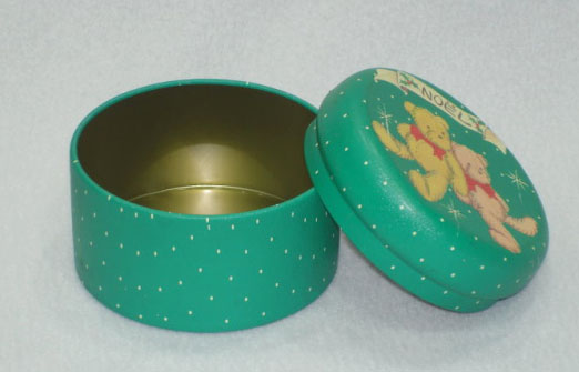 Christmas Tins (Green Bear)