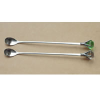 Stirring Spoon w/ Ornamented Handle 