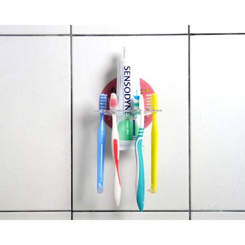 Damage-free Hook-toothbrush holder