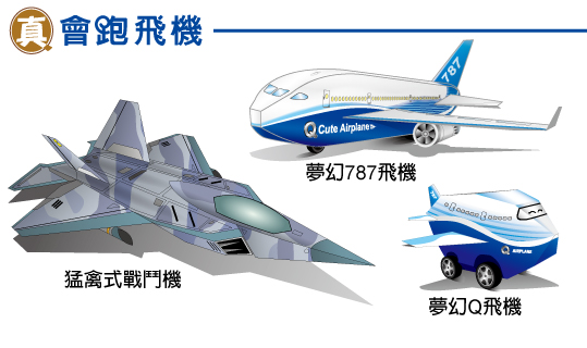 真會跑飛機