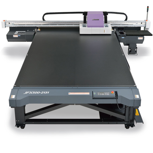 Digital LED UV-curing flatbed inkjet printer