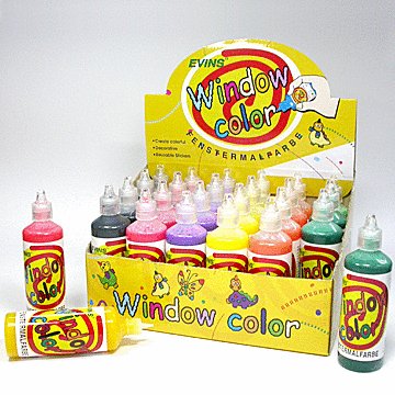WINDOW COLOR EACH 80 ml (2.75 Oz) WINDOW COLOR EACH 80 ml (2.75 Oz)