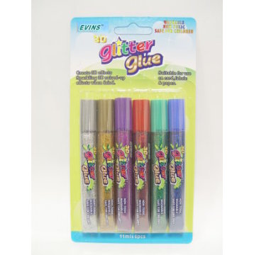 3D Glitter Glue Pens (11ml)