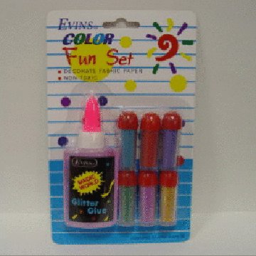 Color Sand & Glue Fun Set