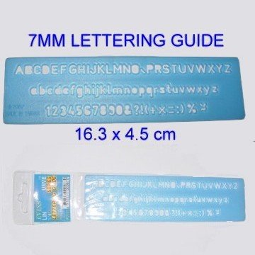 7mm Lettering Guide