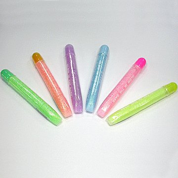 Glow-in-the-Dark Rainbow Glitter Glue (20ml)