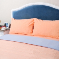 3.5 Feet Mattress Cover + Pillow Cover +3.5 Feet Sheet + Single Quilt