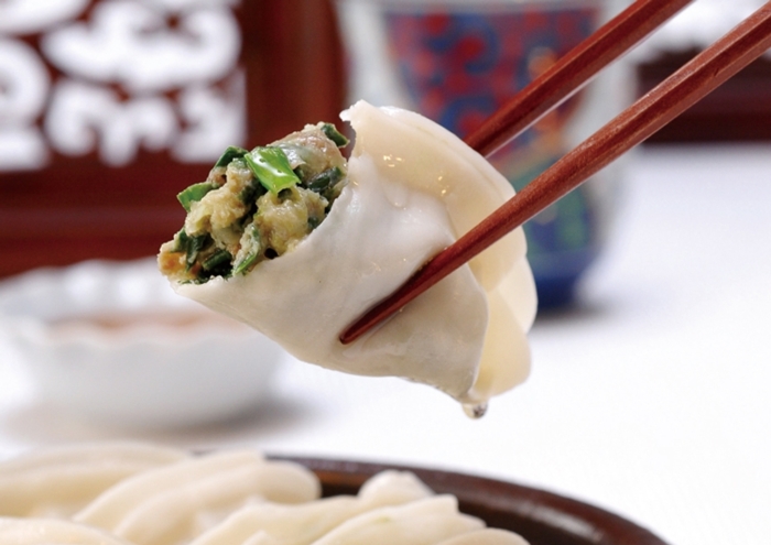 Frozen Leek Cooked Dumplings