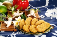 Black pepper chicken nuggets