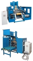 Triple-Shaft Type Auto Stretch Film Rewinder