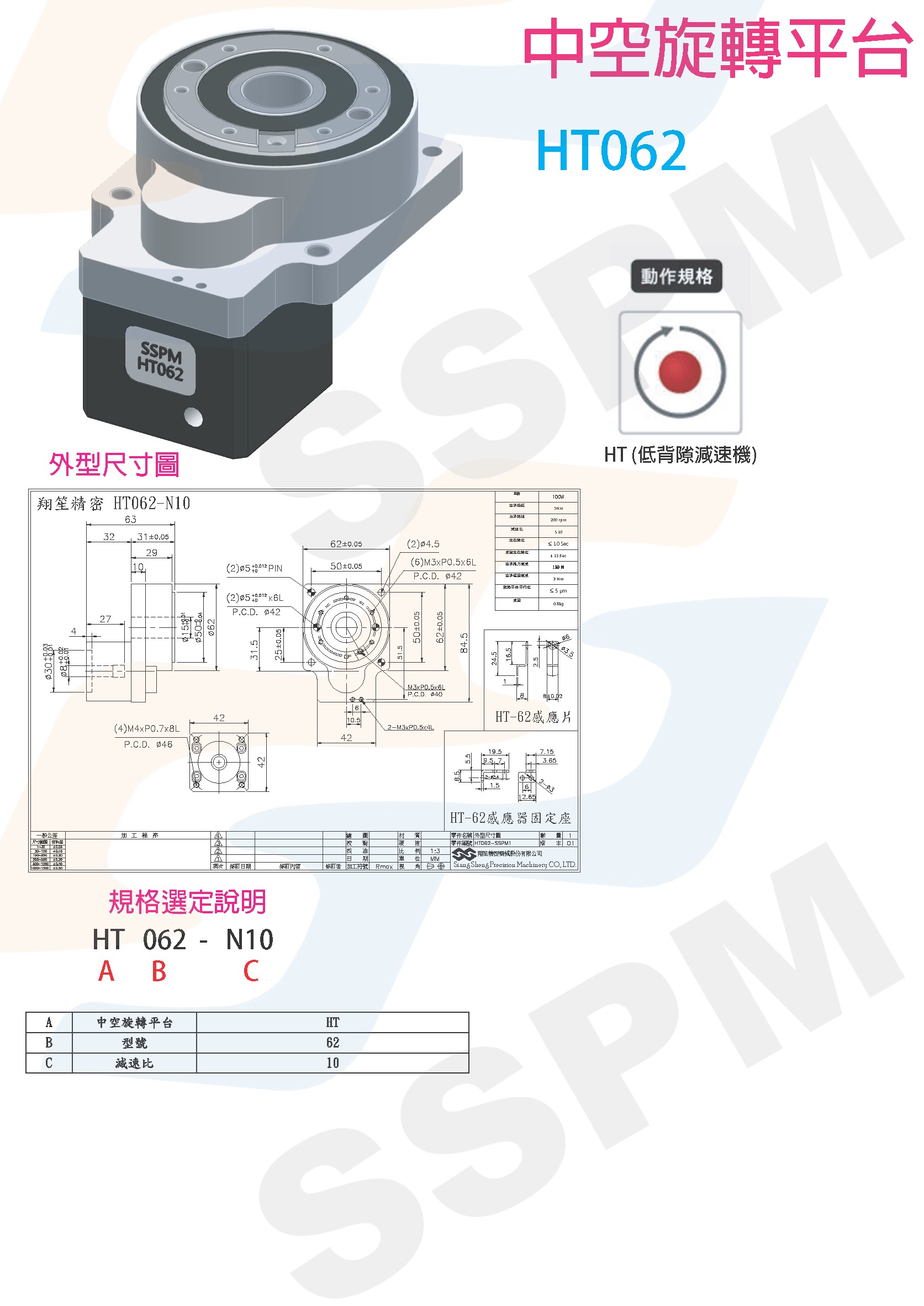 Hollow Rotary Table