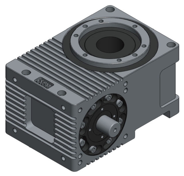 Hollow Rotary Table-Solid Shaft
