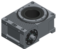 Hollow Rotary Table-Solid Shaft