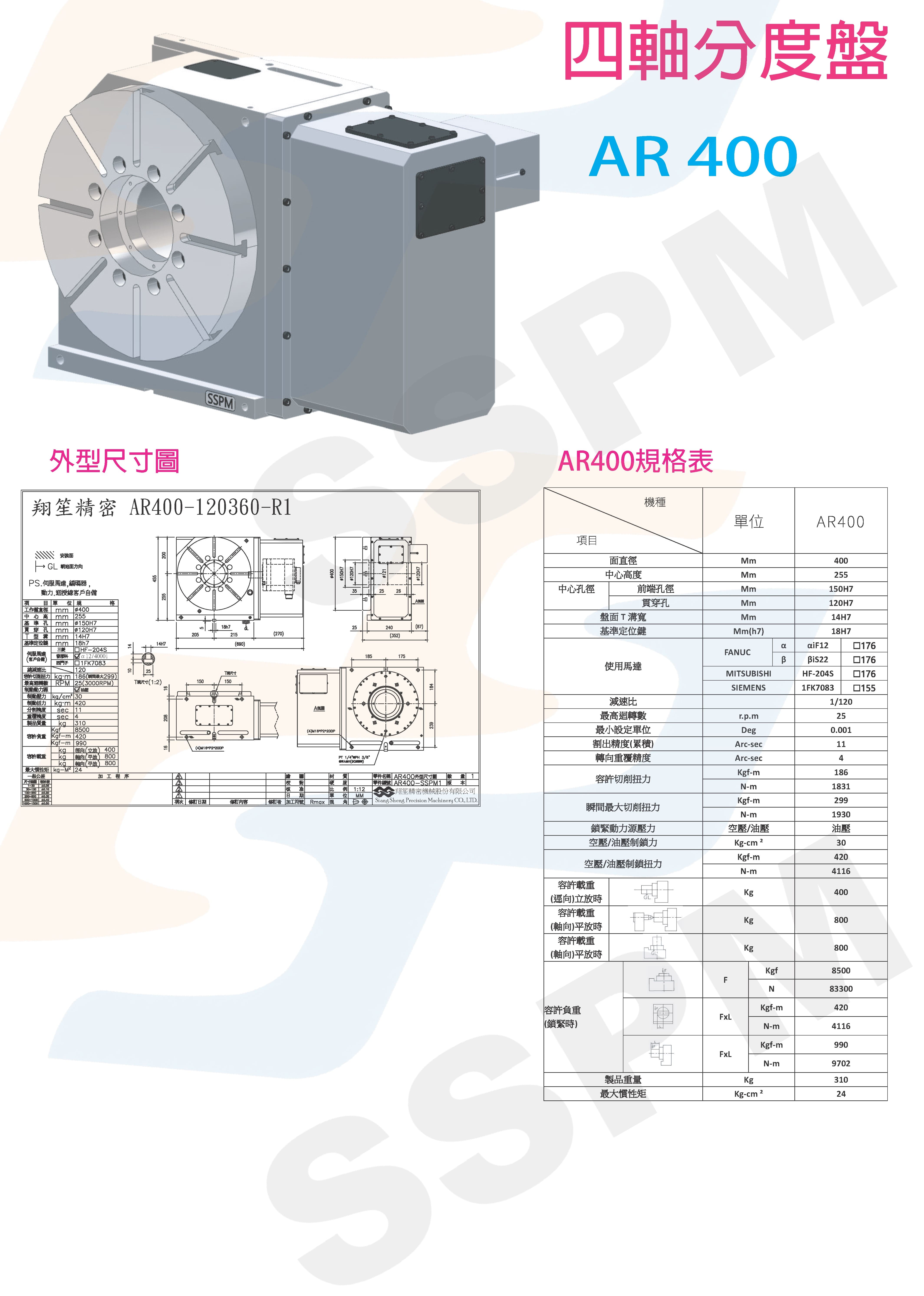 4th Axis Rotary Table