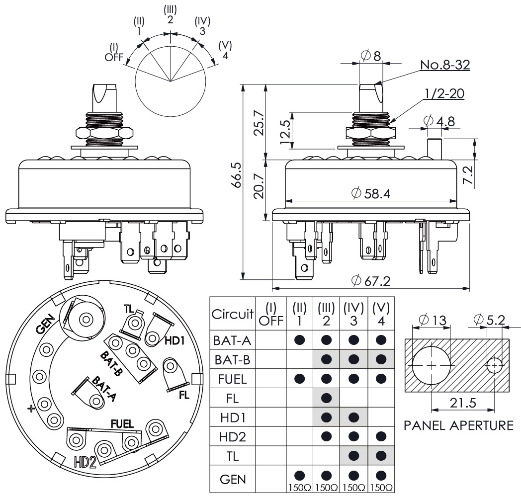 Ignition Starter Switch