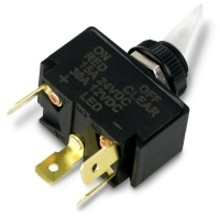 4P SPST ON-OFF Toggle Switch with LED indicated FE-A17108RW