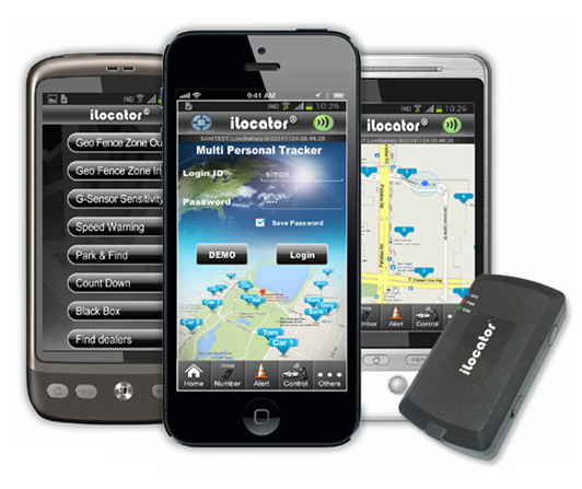 Smartphone Multi Personal GPS Tracker