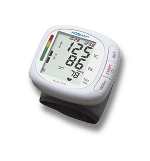 Wrist Type Portable Blood Pressure Monitor