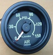Utrema Dual Needle Air Pressure Gauges