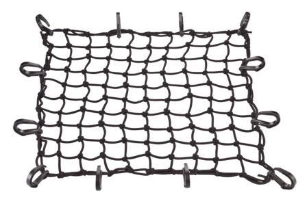 Motorcycle cargo net
