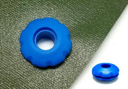 Plastic eyelet