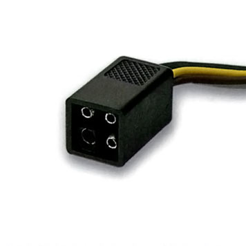 4-pole-square-shrouded-connector