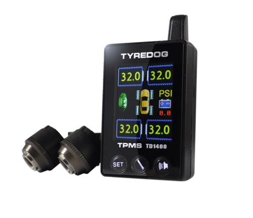Automotive TPMS with colored display Automotive TPMS with colored display