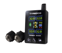 Automotive TPMS with colored display