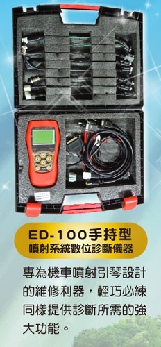 ED100 Handheld PC-based Analyzer