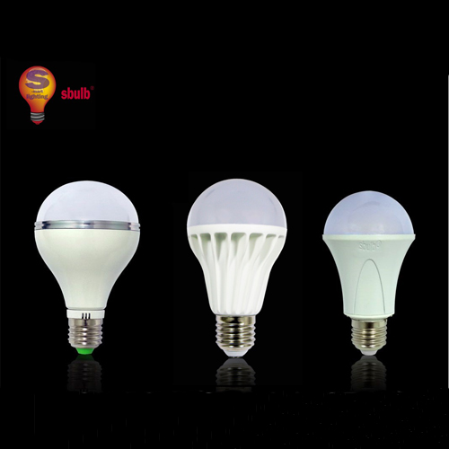 sbulb- Dimmable, color temperature changeable LED bulb