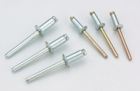 Open end blind rivets