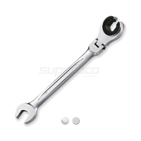 Hinged Ratchet Flare Nut Wrench-BGH