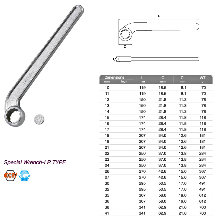 Special Wrench-LR TYPE