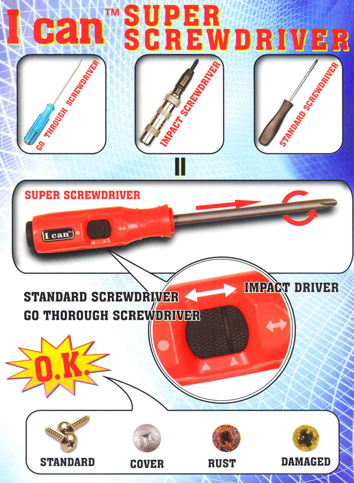 Multi-Dunction Screwdriver Multi-Dunction Screwdriver