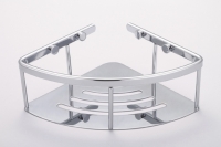 Stainless steel shower shelf