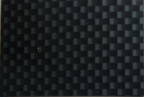 CARBON LOOK BLACK REGULAR SIZE:W 48cm x L 60cm/pc