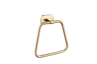 Tower Ring Brushed Brass