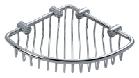 C104 Solid brass corner basket 180 x 180 x 35 mm