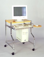 鐵管組合家具電腦桌  