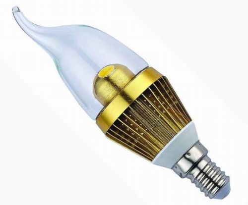 BENT-TIP CANDLE 4W LED LAMP BENT-TIP CANDLE 4W LED LAMP