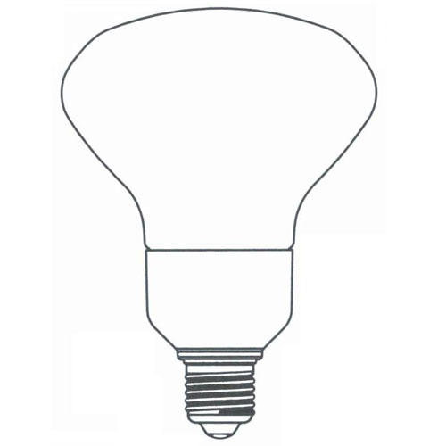 3-Way Dimmable T3 & T4 Half Spiral CFL
