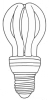 4U Lotus Shape CFL