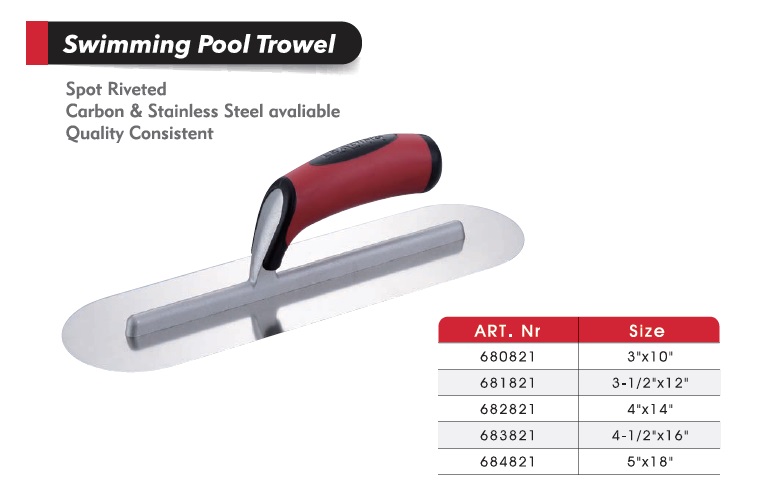 Swimming Pool Trowels/ /Cement Tools/ Masonry Tools