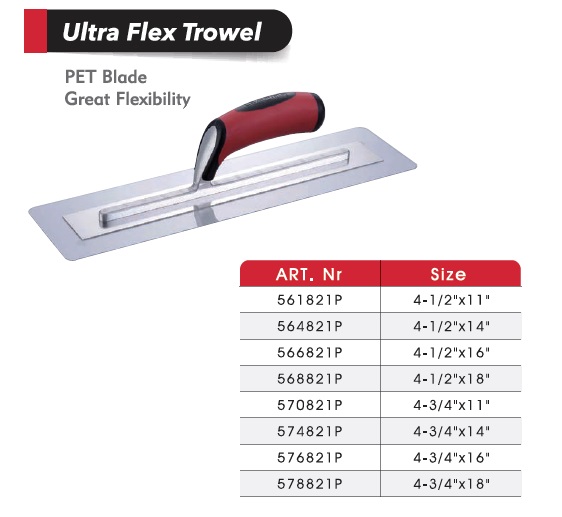 Ultra Flex Trowels / Cement tools/ Masonry Tools